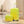 2-Piece Polycarbonate Spinner Wheel Luggage Set with Lock - Green & Yellow