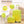 2-Piece Polycarbonate Spinner Wheel Luggage Set with Lock - Green & Yellow