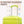 2-Piece Polycarbonate Spinner Wheel Luggage Set with Lock - Green & Yellow