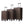3 Piece ABS Spinner Wheel Luggage Set with Spinner Wheels - Brown