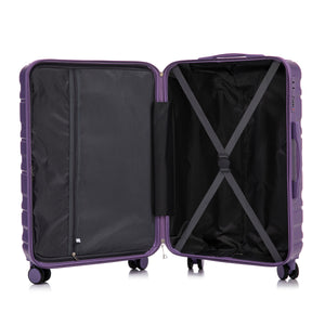 HIFINE Tourist 3-Piece ABS Spinner Wheel Luggage Set