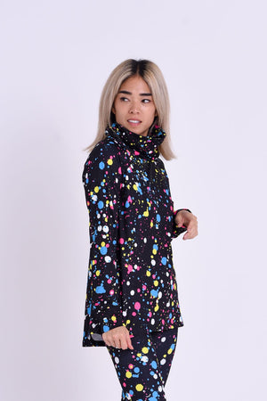 High Neck Baselayer Top - Catalina Wine Mixer Women's