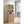 Hodedah Freestanding Kitchen Storage Cabinet w/ Open Space for Microwave, Beech - TRAPSKI