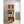 Hodedah Freestanding Kitchen Storage Cabinet w/ Open Space for Microwave, Beech - TRAPSKI