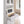 Hodedah Freestanding Kitchen Storage Cabinet w/ Open Space for Microwave, White