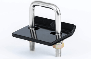 Hitch Mount Stabilizer for 1.25" to 2" Hitch Receivers, Black - TRAPSKI