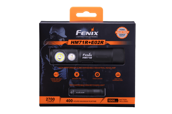 Fenix HM71R Rechargeable Industrial LED Headlamp