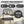 HolaHatha 48 Inch Foldable Mini Fitness Trampoline with Adjustable Handle, Black