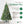 Home Heritage Cascade Quick Set 5 Foot 250 LED Pre-Lit Artificial Christmas Tree