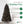 Home Heritage Snowdrift 6.5 Ft Pre-Lit Artificial Christmas Holiday Tree, Black
