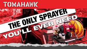 1.6HP Skid Sprayer Barrel Mount Only with Honda GX35 100ft Hose and 500 PSI Pump for Pest Control - TRAPSKI