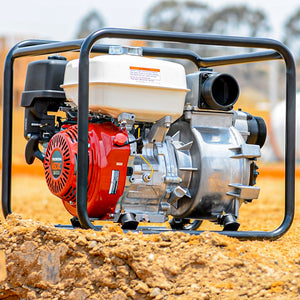 3 Inch Trash Water Pump 375 GPM 8 HP GX240 powered by Honda Portable Utility X-Series
