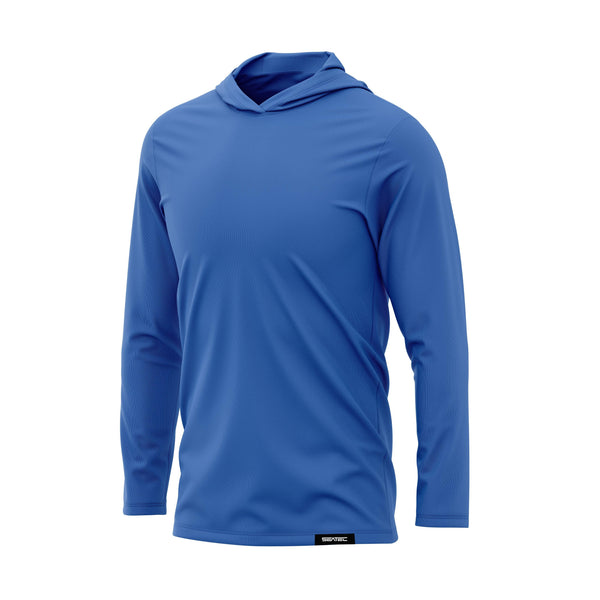 SEATEC MEN'S ACTIVE | LARGO BLUE | LS HOODED - TRAPSKI, LLC