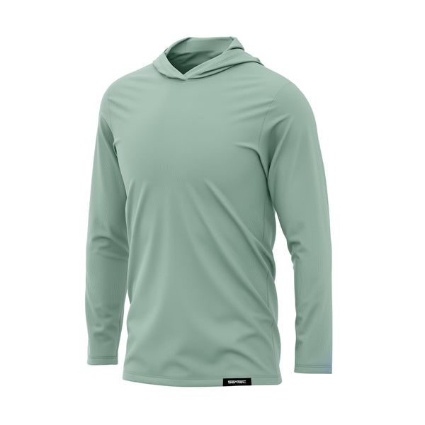 SEATEC MEN'S ACTIVE | SHARKSKIN GRAY | LS HOODED - TRAPSKI, LLC