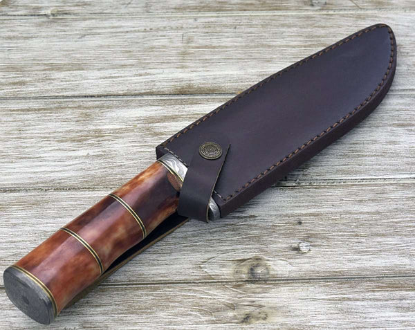 Horizon Bowie Knife with Bone Handle