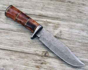 Horizon Bowie Knife with Bone Handle - TRAPSKI