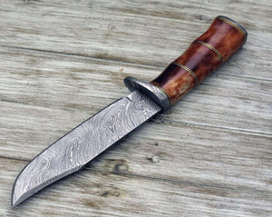 Horizon Bowie Knife with Bone Handle - TRAPSKI