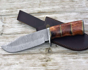 Horizon Bowie Knife with Bone Handle - TRAPSKI