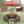 8 Person Wooden Picnic Table with Umbrella Hole - Brown