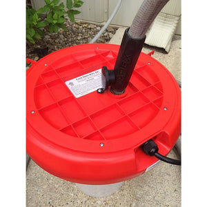 Farm Innovators Heated Plastic Hanging Poultry Water Fountain, Red (3 Pack)