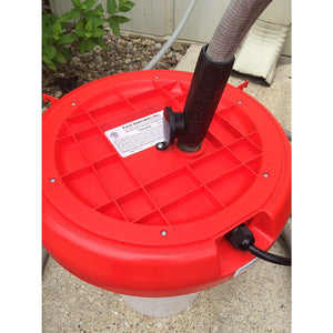 Farm Innovators Heated Plastic Hanging Poultry Water Fountain, Red (4 Pack)