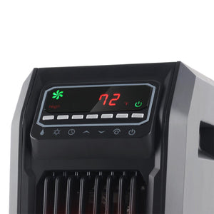 Lifesmart HT1201 Electric Infrared Quartz Heater and Humidifier Combo w/ Remote