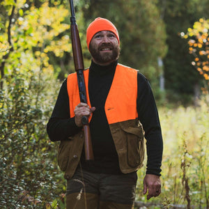 Midweight Men's Wool Turtleneck - 100% Merino Wool