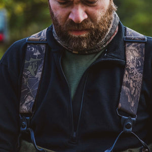 Heavyweight Men's Wool 1/4 Zip - 100% Merino Wool