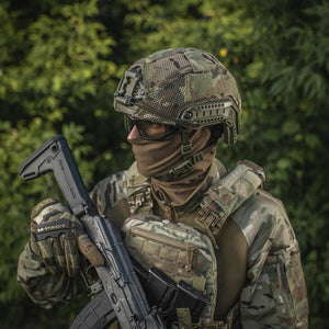 M-Tac Helmet Cover with Shroud Port