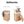 Rectangle Bamboo Hamper Laundry Basket Washing Cloth Bin Storage Bag Lid 3 color-Natural