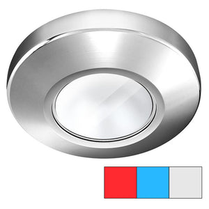 i2Systems Profile P1120 Tri-Light Surface Light - Red, Cool White Blue - Chrome Finish - TRAPSKI