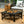 32 Inch 3 in 1 Outdoor Square Fire Pit Table with BBQ Grill and Rain Cover for Camping