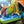 Banzai Splash 'N Blast Kids Outdoor Backyard Inflatable Water Slide Splash Park