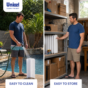 Unicel FS-2005 60 Square Foot Replacement DE Grid Swimming Pool Filter, Full Set