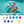 TRC Recreation Sunsation Foam Lounger Pool Floats, Bahama Blue & Tropical Teal