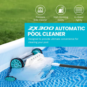 Intex Ultra XTR 18' x 52" Above Ground Outdoor Pool Set with Pump & Robot Vacuum