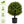 22in Boxwood Ball Shaped Artificial Topiary Shrubs Tree in Pot - Set of 2