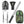 6-in-1 Multi Tool Survival Kit Shovel Knife Axe Saw Nail Puller w/ Pouch Outdoor Gear Camping