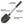 6-in-1 Multi Tool Survival Kit Shovel Knife Axe Saw Nail Puller w/ Pouch Outdoor Gear Camping