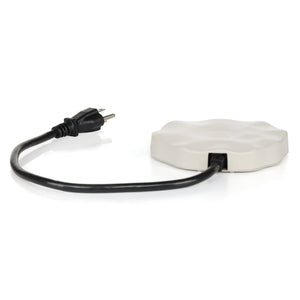 Farm Innovators HR-75 Decorative Heated Rock Bird Bath De-Icer, 75 Watts, Beige - TRAPSKI