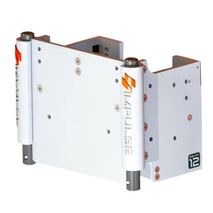 IMPULSE 12" Set Back Electric Jack Plate w/Standard Control - White Cerakote - TRAPSKI