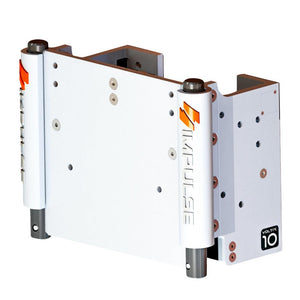 IMPULSE XL 10" Set Back Electric Jack Plate w/Standard Control - White Cerakote - TRAPSKI