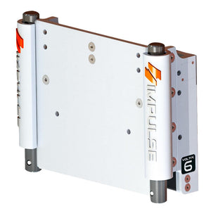 IMPULSE XL 6" Set Back Electric Jack Plate w/Standard Control - White Cerakote - TRAPSKI