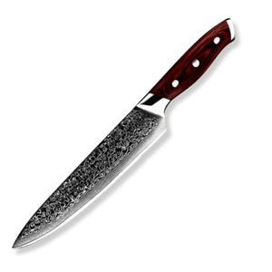 Edge VG10 Damascus Chef Knife with Pakkawood handle