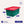 HOMZ Durabilt 15 Gallon Heavy Duty Holiday Storage Tote, Green/Red (2 Pack)