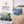 Homz Snaplock 41 Qt Stackable Plastic Storage Container w/ Lid,  2 Pack, Blue