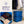 Homz 32 Gallon Standard Plastic Storage Container with Secure Lid, Blue, 2 Pack