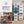 Homz 31 Quart Heavy Duty Clear Plastic Stackable Storage Containers, 12 Pack