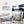 Homz 112 Qt Clear Plastic Stackable Storage Containers with Latch Lid, 6 Pack