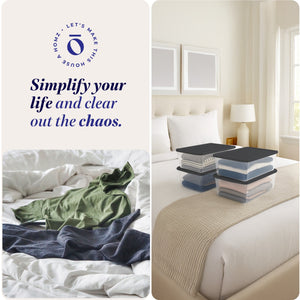 Homz 12 Qt Stackable Plastic Storage Container w/Snaplock Lid, Gray (4 Pack)